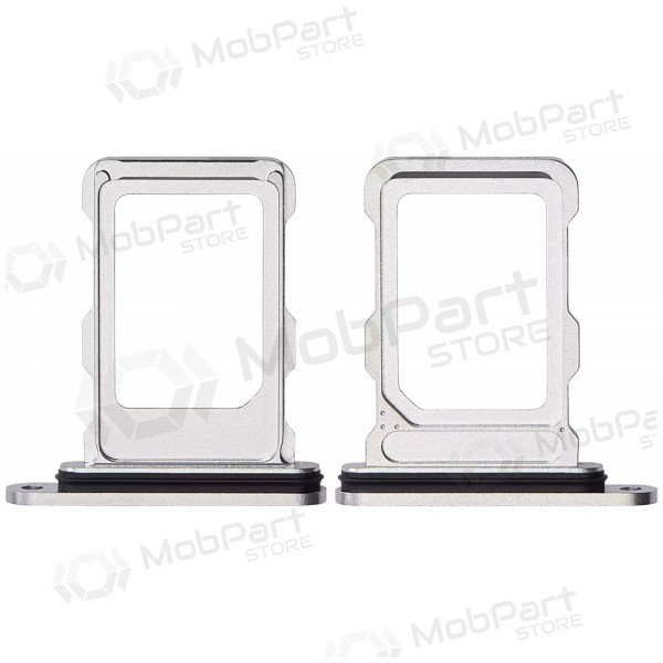 Suporte de cartão SIM Apple iPhone 16 Pro, 16 Pro Max (branco)