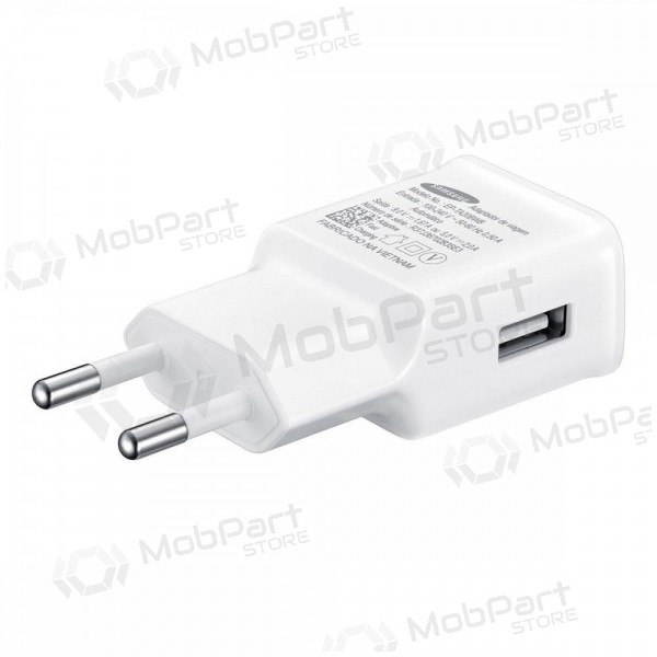 Carregador original Samsung EP-TA200NWE 15W + Type-C cabo branco