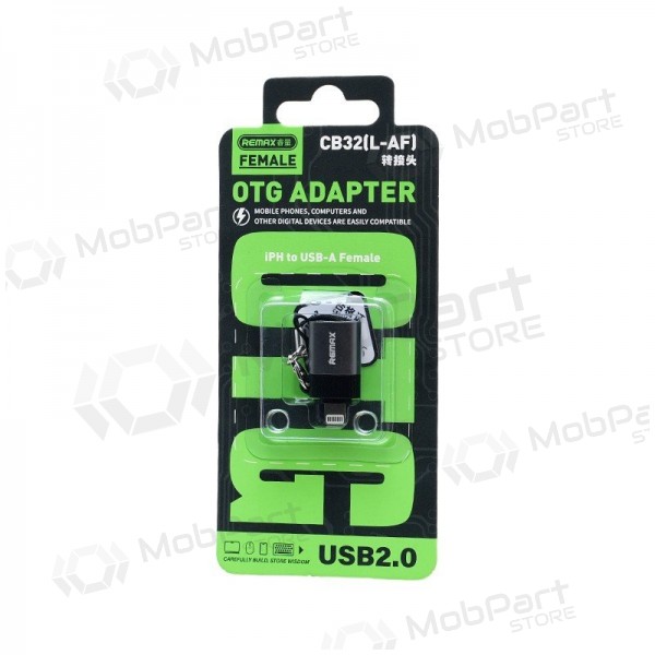 Adaptador Remax CB32 Lightning para USB-A OTG USB 2.0
