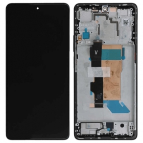 Xiaomi Poco F5 5G ecrã (azul) (com moldura) (original)