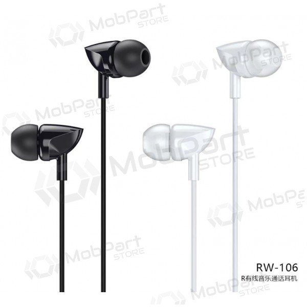 Mãos livres Remax RW-106 3,5mm (preto)