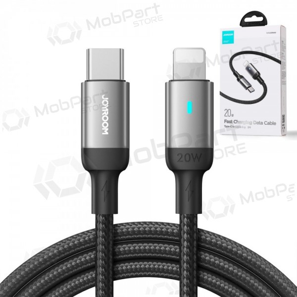 USB cabo Joyroom S-CL020A10 Type-C to Lightning 20W 1.2m preto