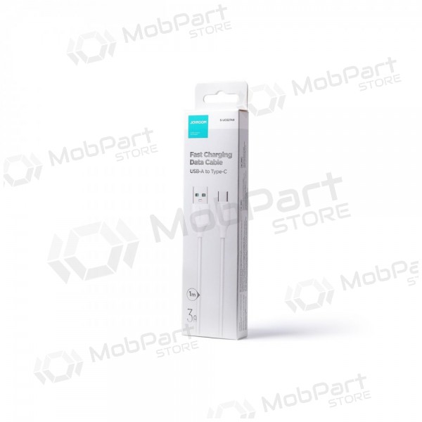 USB cabo Joyroom S-UC027A9 USB to Type-C 3A 1.0m branco