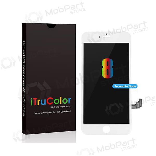 Apple iPhone 8 / SE 2020 / SE 2022 ecrã (branco) (Premium)