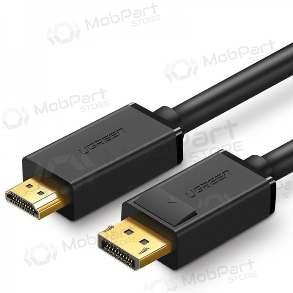 Cabo Ugreen DP101 DisplayPort to HDMI 2.0m preto