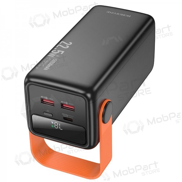 Bateria externa Power Bank Borofone BJ66A 22.5W+PD20W 50000mAh preto