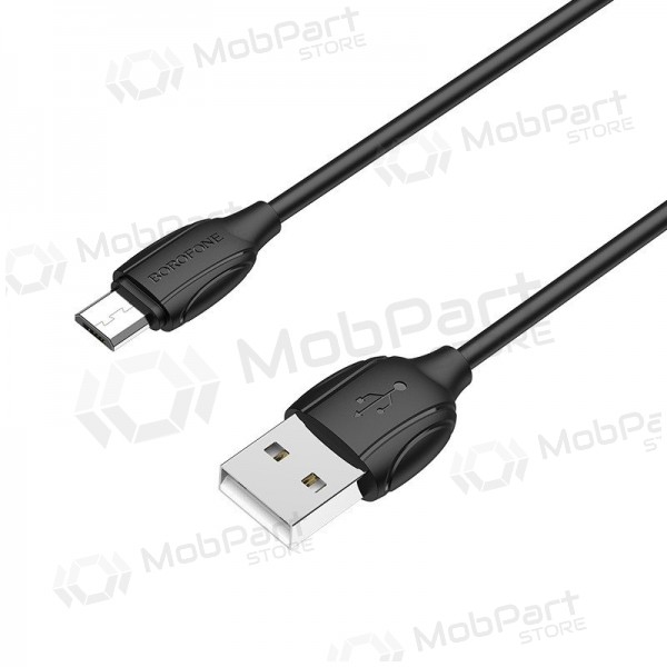 Cabo Micro USB Borofone BX19 USB-A para Micro USB 1 m preto