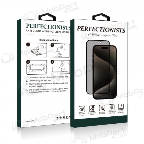 Samsung Galaxy S26 vidro protetor - 2.5D Privacy Perfectionists