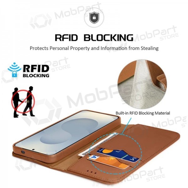 Capa Samsung Galaxy S25 Edge - Dux Ducis Hivo (castanho)