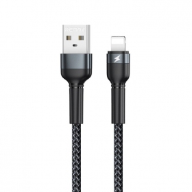 USB cabo Remax RC-124i USB-A to Lightning 1.0m preto