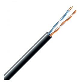 Cabo de rede LAN ECG UTP 5e (de exterior, PE, Fca, 305m, E)