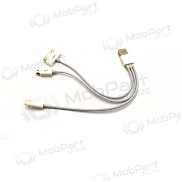 Adaptador de carregamento USB 4in1 (microUSB-TAB-5G)