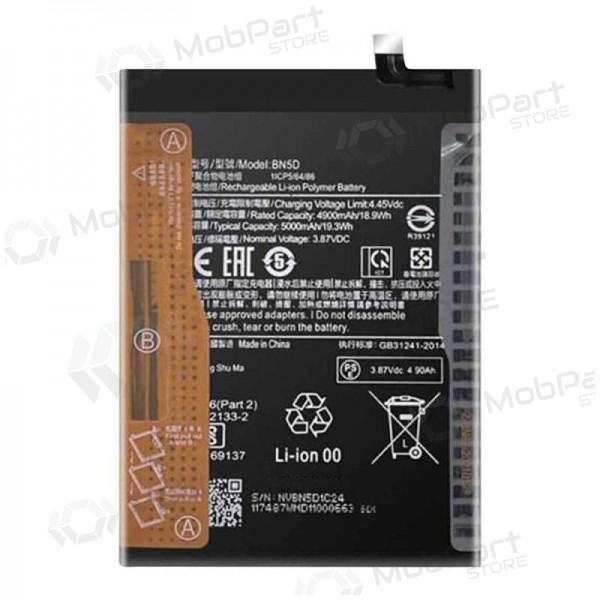 Xiaomi Redmi Note 11S bateria, akumuliatorius (BN5D) (original)