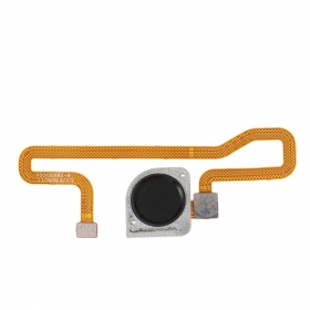 Huawei Y6 2018 conector with black fingerprint