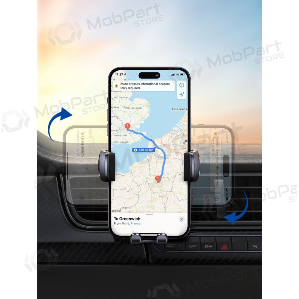 Suporte para telefone de carro Joyroom JR-ZS351 preto