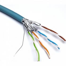 Cabo de rede EXCEL 190-191 (1m, Cat6A, U/FTP, LSOH, B2ca)