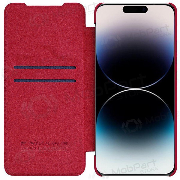 Samsung Galaxy S23 FE capa „Nillkin Leather“ (vermelho)