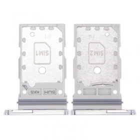 Samsung Galaxy S22 Ultra Dual SIM titular do cartão (branco) (original)