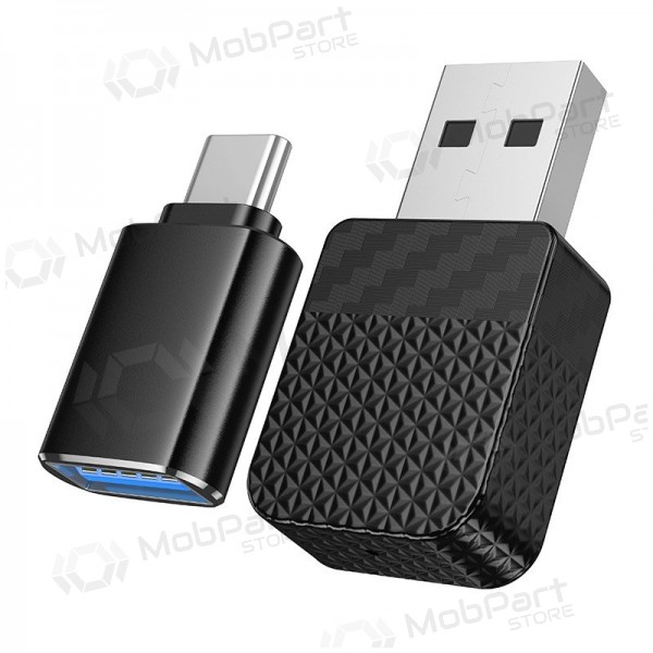 Adaptador CarPlay sem fio Hoco HU3 preto