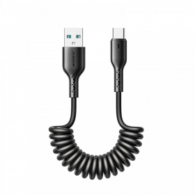 USB cabo Joyroom SA38-AC3 USB to USB-C 3A 1.5m preto