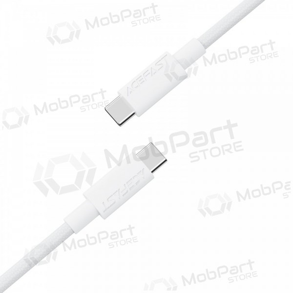 USB cabo Acefast C18-03 60W USB-C to USB-C 1.2m branco
