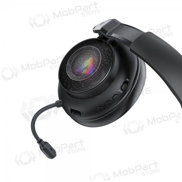 Auscultadores sem fios Acefast H15 Gaming over-ear com microfone USB-C pretos