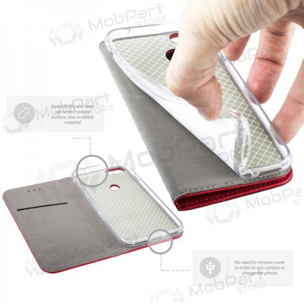 Capa Apple iPhone 13 - Smart Magnet (vermelha)