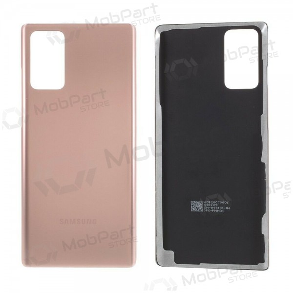 Samsung N980 / N981 Galaxy Note 20 tampa traseira da bateria (Mystic Bronze)