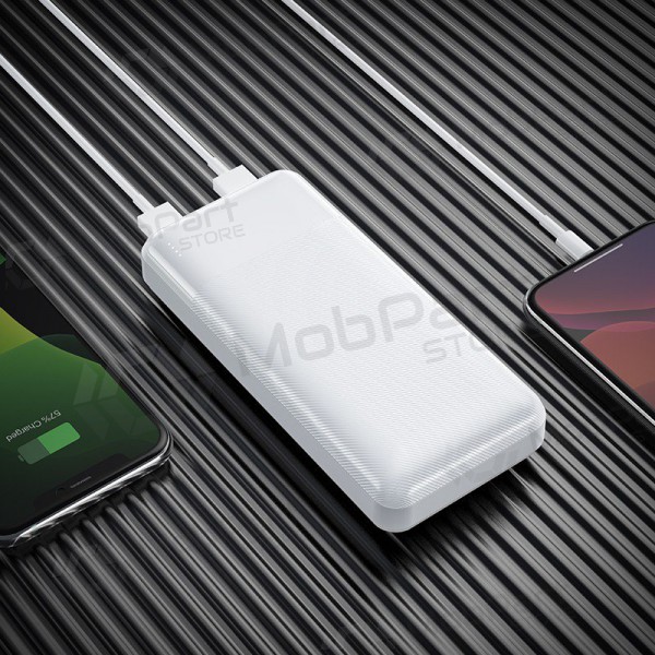 Bateria externa Power Bank Hoco J72A 20000mAh branco