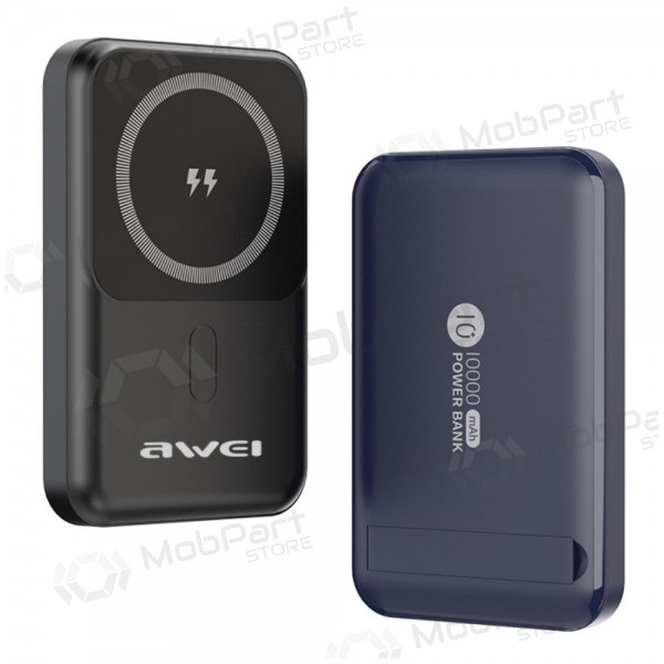 Bateria externa Power Bank Awei P139K 22.5W Magnetic Wireless 10000mAh preto