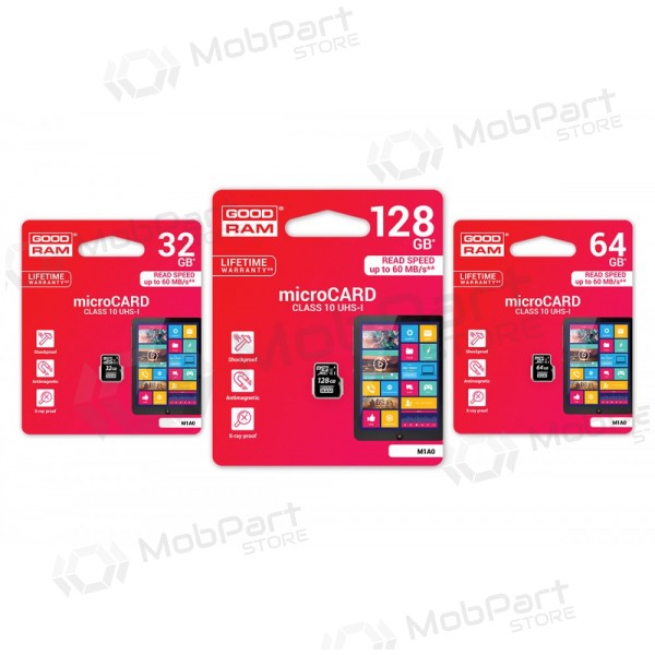 Cartão de memória GOODRAM MicroSD 16Gb (class 10)