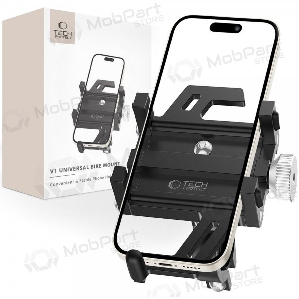Suporte de telefone para bicicleta e motocicleta Tech-Protect V1 Universal