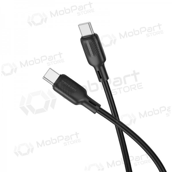 USB cabo Borofone BX113 60W USB-C to USB-C 2.0m preto