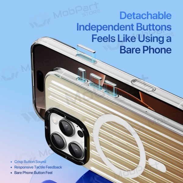 Capa para Apple iPhone 16e, 17e - Dux Ducis Zest (Gradient Desert Gold)