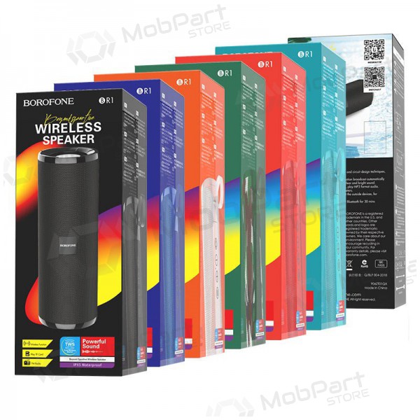 Coluna portátil Bluetooth Borofone BR1 (preta)