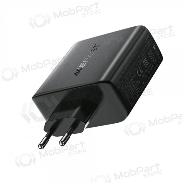 Carregador de telefone Acefast A94 100 W GaN 3x USB-C + USB-A preto