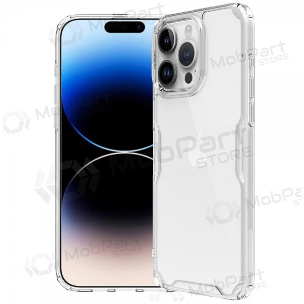 Apple iPhone 15 Pro Max capa „Nillkin Nature Pro“ (branco) Apple iPhone 15 Pro Max capa „Nillkin Nature Pro“ (branco)