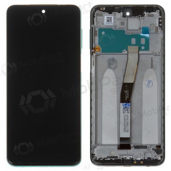 Xiaomi Redmi Note 9S ecrã (azul) (com moldura) (service pack) (original)