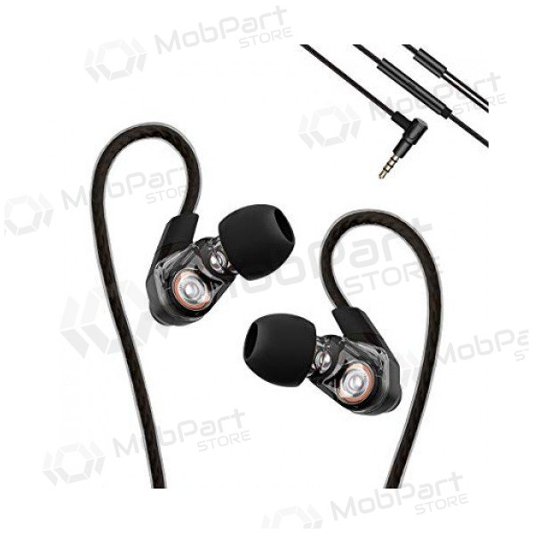 Mãos livres Remax RM-580 3,5mm (preto)