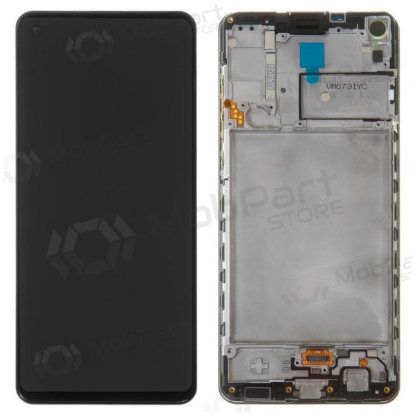 Samsung Galaxy A21s ecrã (preto) (com moldura) (original)