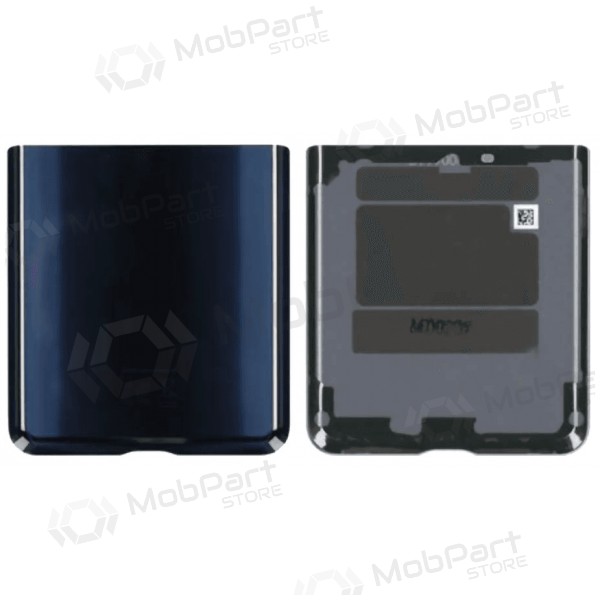 Capa traseira superior para Samsung Galaxy Z Flip (preta) (original)