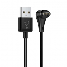 Cabo Reach USB-A to Garmin Watch 1.0m preto