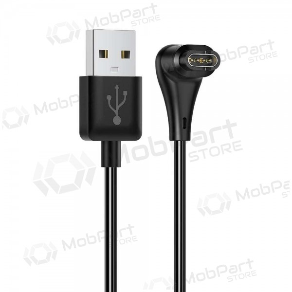 Cabo Reach USB-A to Garmin Watch 1.0m preto