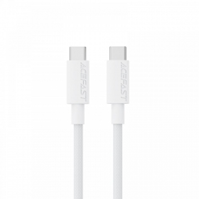 USB cabo Acefast C18-03 60W USB-C to USB-C 1.2m branco