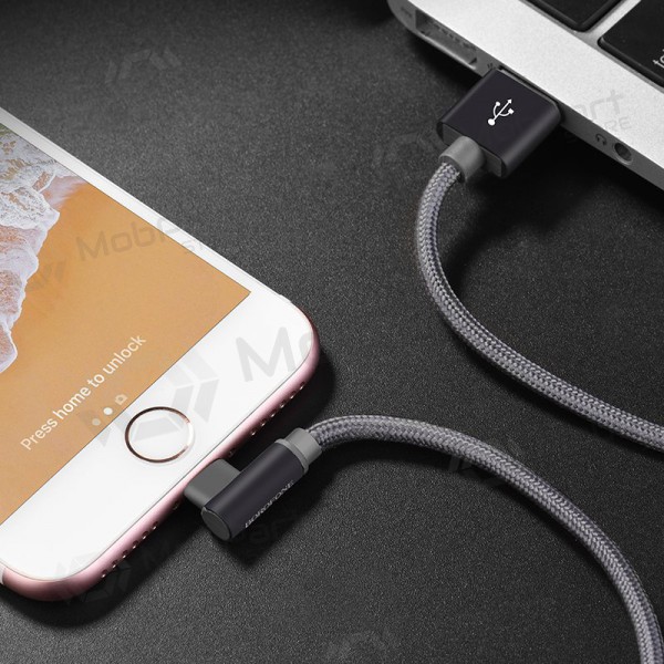 USB cabo Borofone BX26 Lightning 1.0m (cinza)