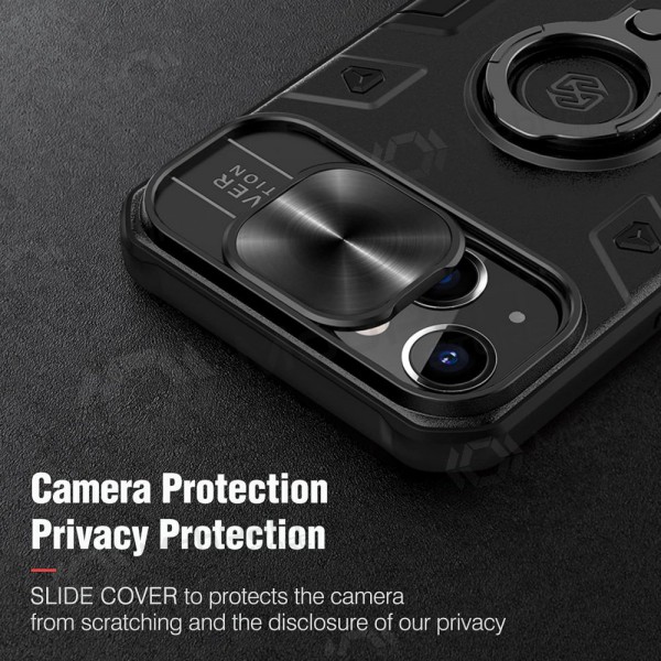 Apple iPhone 14 capa „Nillkin Armor Pro“ (preto)