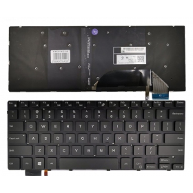 DELL Inspiron: 15 7558, 7568, XPS 15 9550, 9560 teclado (com iluminação)