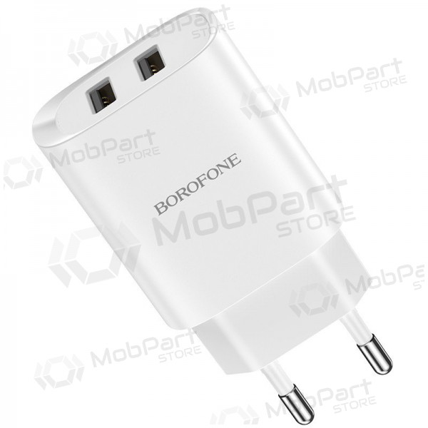 Carregador Borofone BN2 2xUSB 2.1A (branco)
