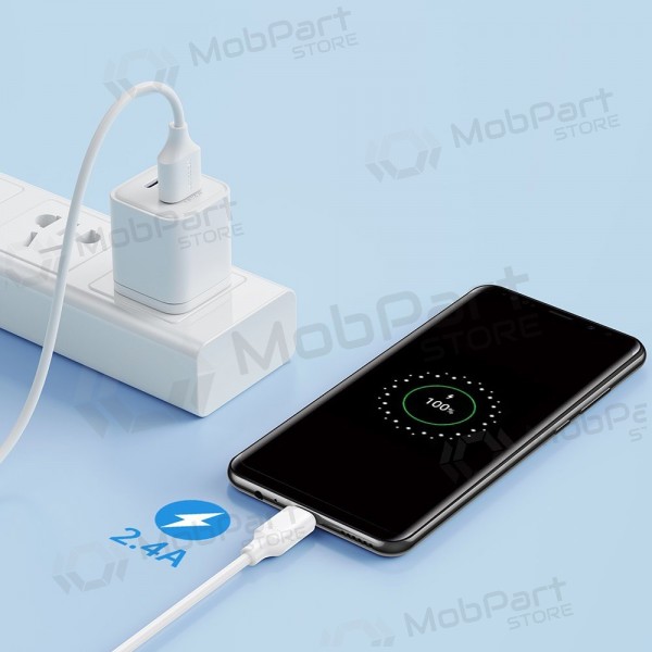 USB cabo Joyroom S-UM018A9 USB to MicroUSB 2.4A 1.0m preto