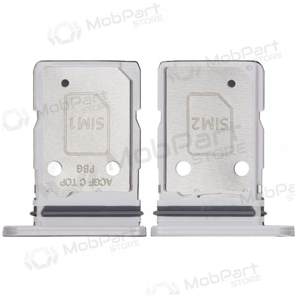 Suporte de cartão SIM Samsung Galaxy A37 5G (branco) (original)
